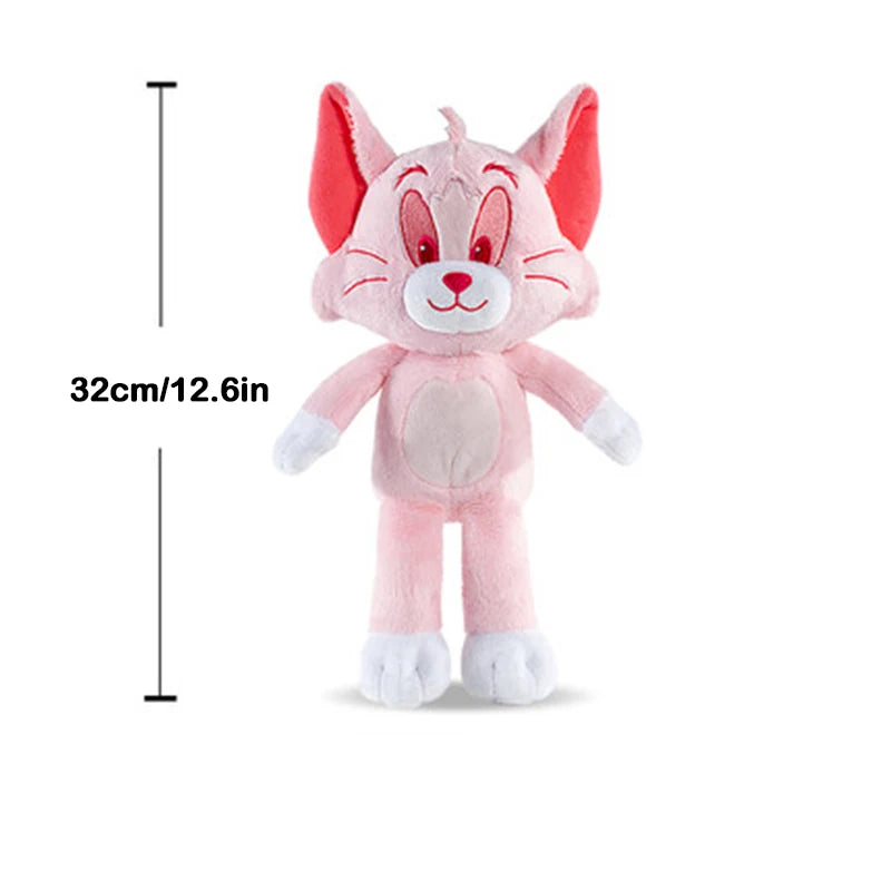 Tom and Jerry Plush Toy - Cat & Mouse Stuffed Animal, Multiple Sizes 5–13 in (13–32 cm)