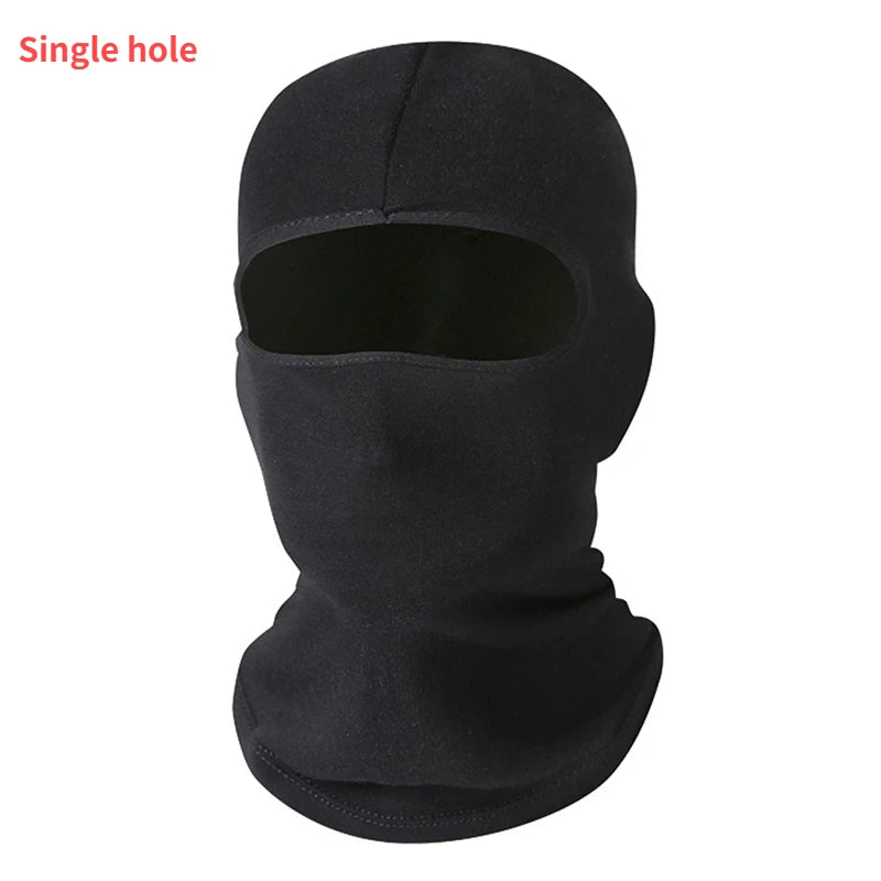 Lycra Full Face Balaclava Mask - Windproof Winter Mask for Motorcycle, Cycling, Ski & Snowboard - Unisex