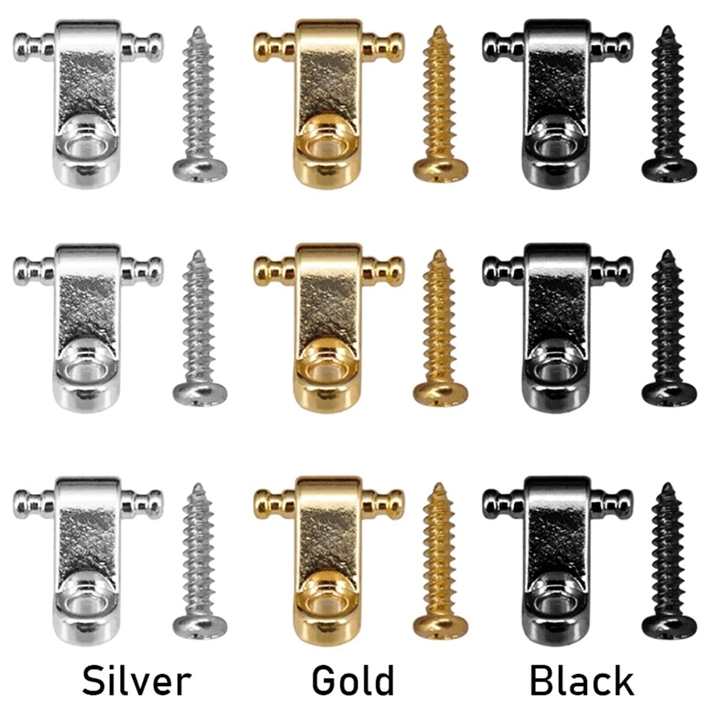 Roller String Tree String Retainer for Electric Guitar - Roller Guide (Silver/Gold/Black)