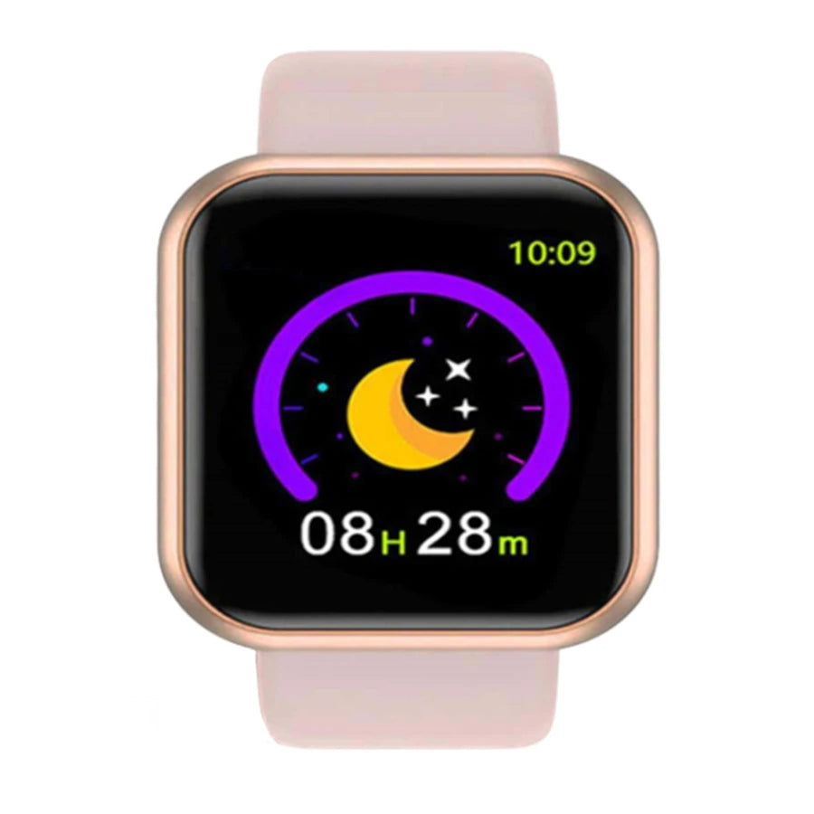 Multifunction Smartwatch 1.44-Inch (36.6 mm) Bluetooth Music Player, Heart Rate & Sleep Tracker, Fitness Activity Tracker - Unisex