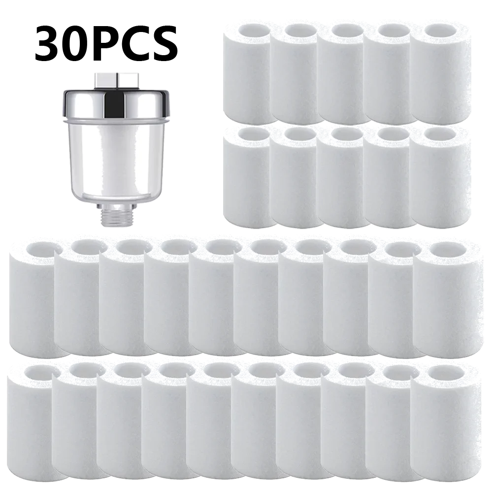 Universal Faucet & Shower Water Filter Kit – 5 Micron PP Cotton Transparent Inline Filter for Kitchen & Bathroom