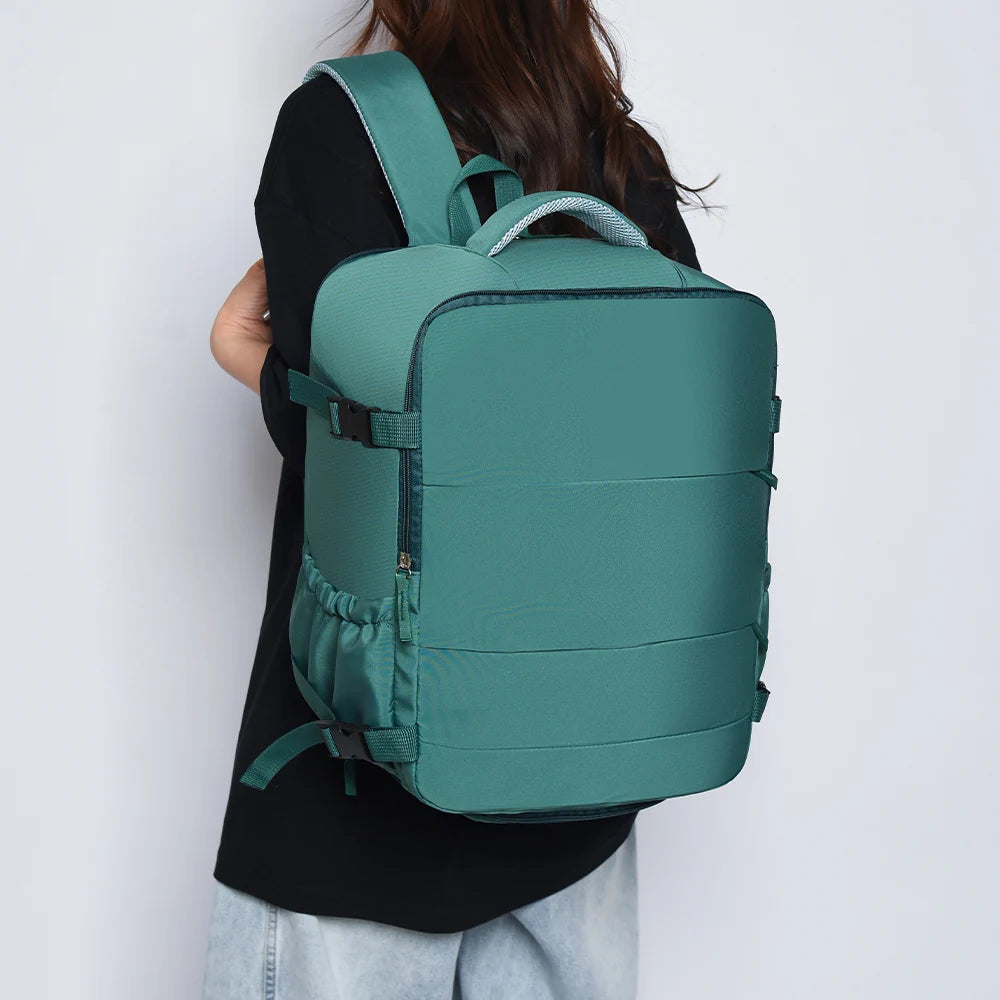 40 x 30 x 20 cm (15.7 x 11.8 x 7.9 in) Boarding Travel Backpack – Cabin-Approved Lightweight Oxford Laptop Daypack