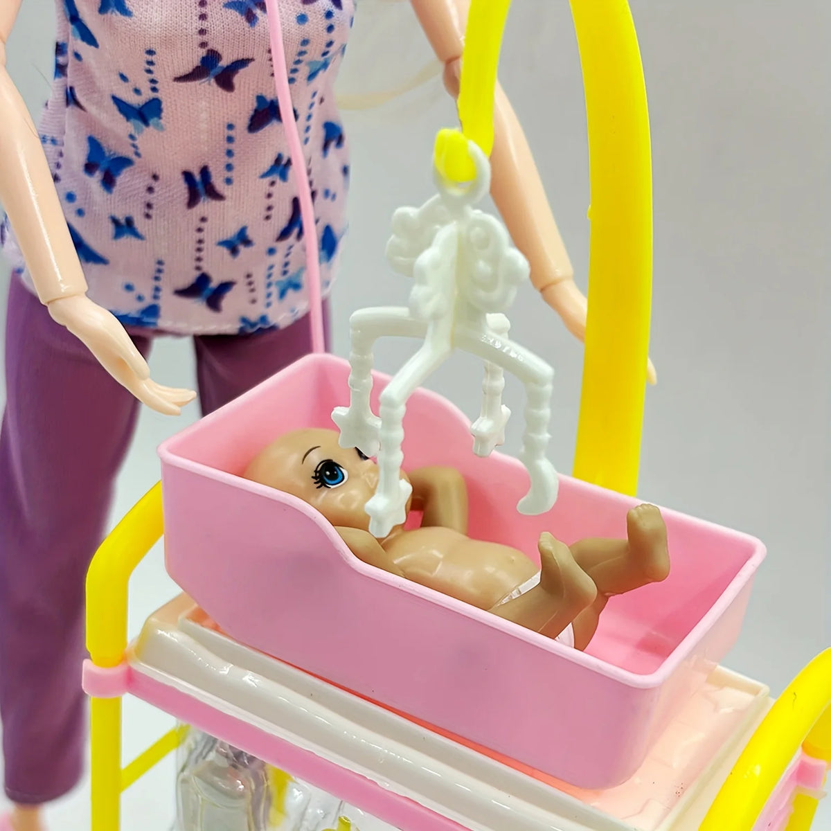 12-Inch (30 cm) Nurse Doll Playset with Medical Accessories, Pretend Baby Care Toy for Girls, Birthday and Christmas Gift