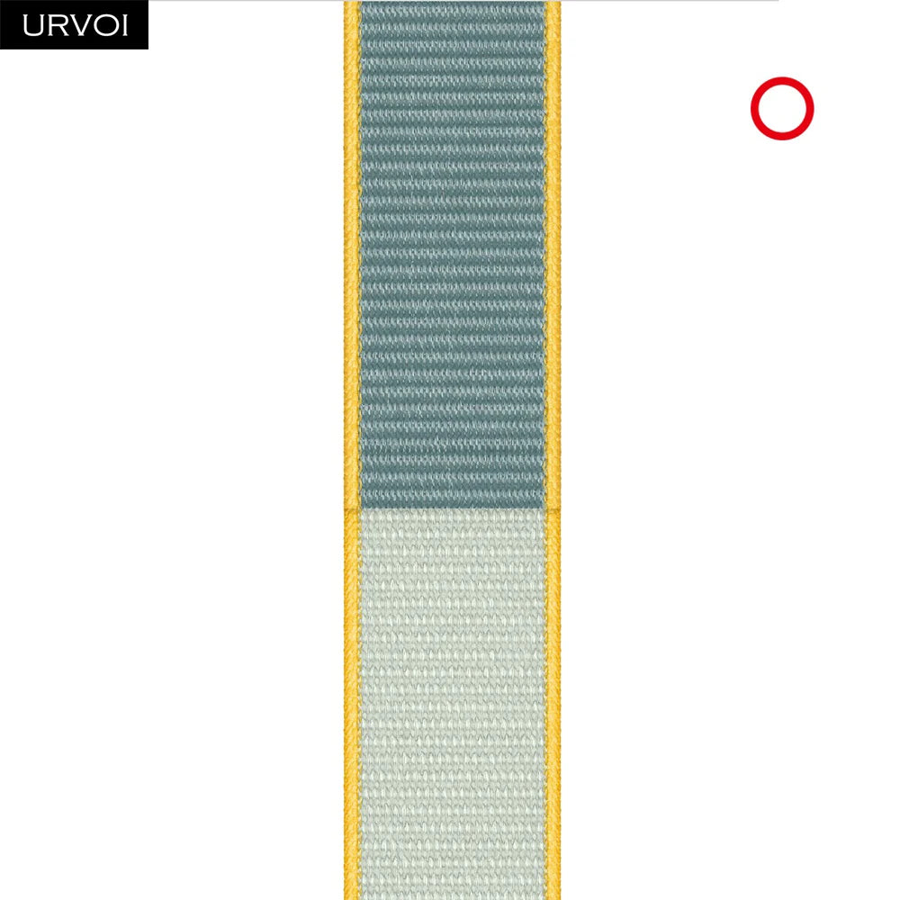 Nylon Sport Loop Band for Apple Watch — Breathable Hook & Loop Fastener — Fits 42/44/45/46/49mm