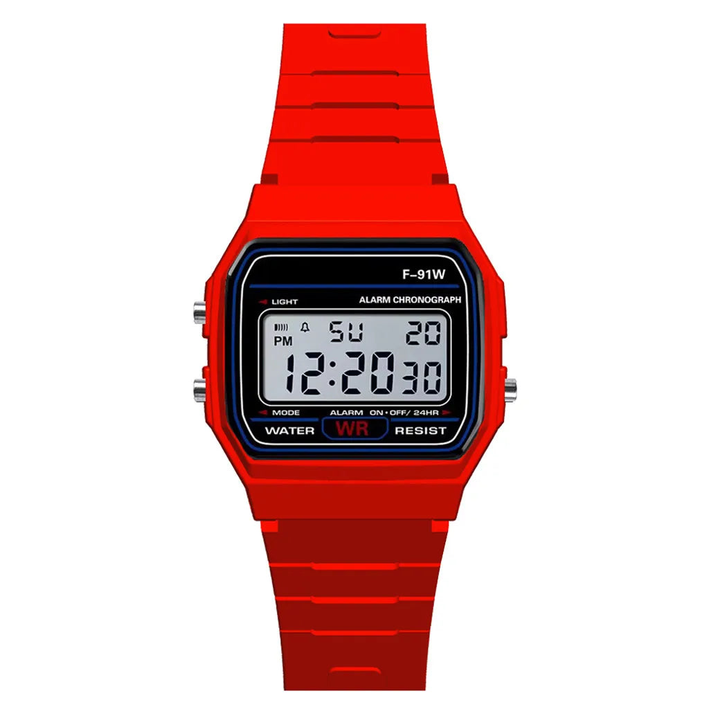 Waterproof LED Digital Military Sport Watch – Analog-Digital Unisex Kids & Women Alarm Wristwatch