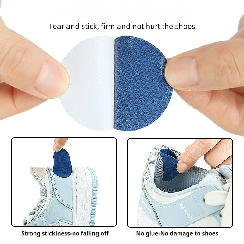6-Pack Adhesive Shoe Repair Patches for Sports Shoes, Heel & Inner Lining Protectors
