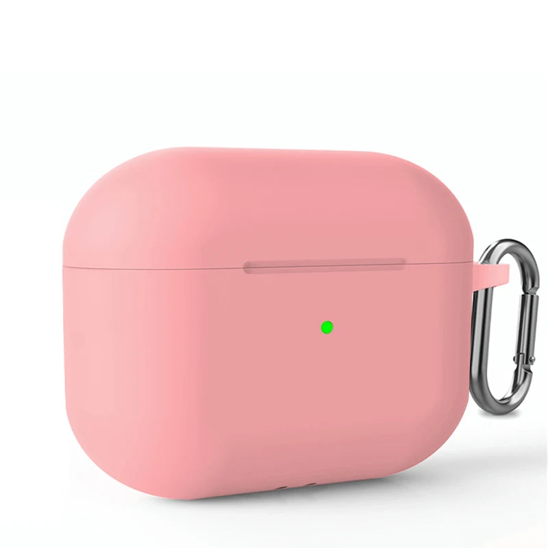 Silicone Protective Case for AirPods Pro - Shockproof Dustproof Cover, Wireless Charging Compatible