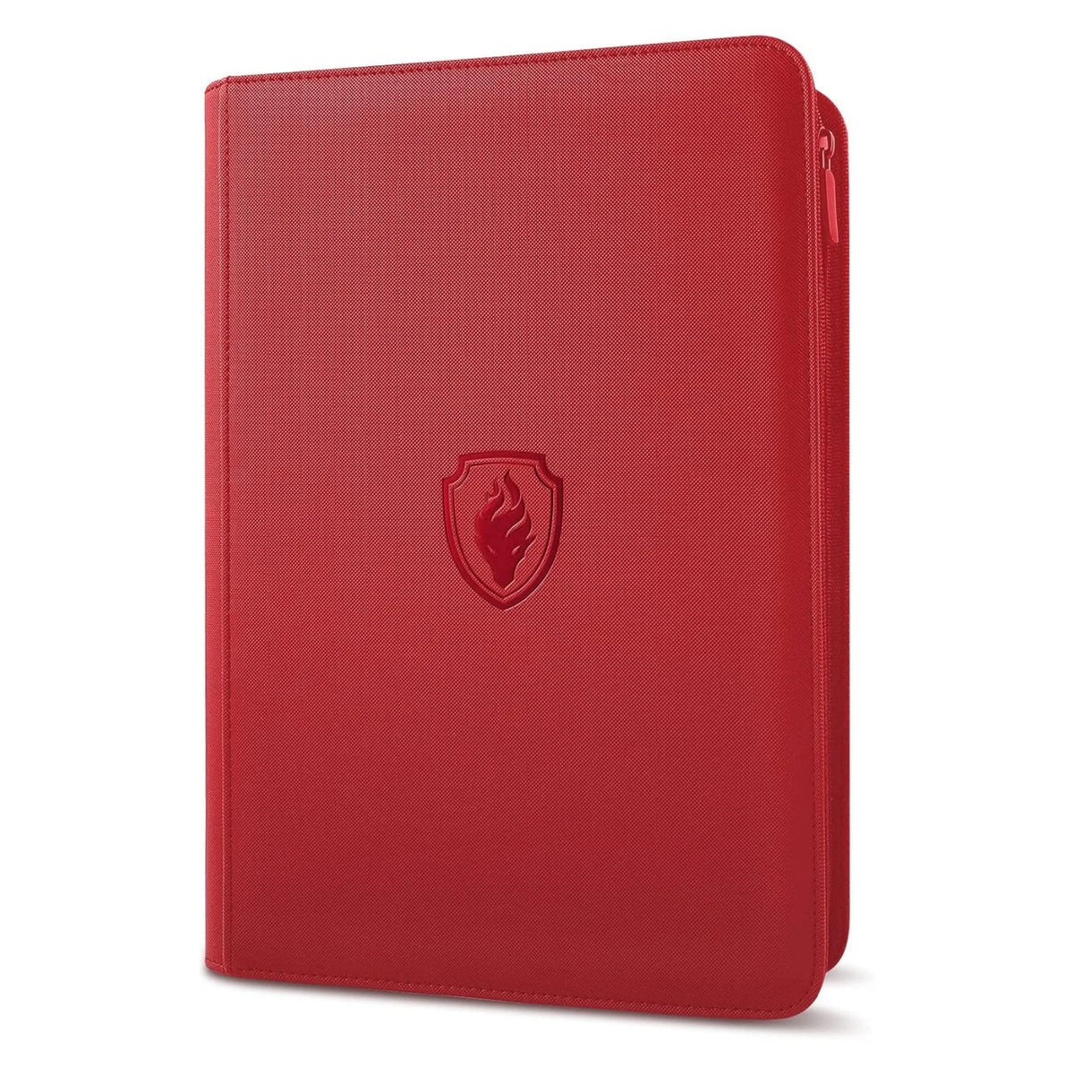 9-Pocket Zipper Card Binder 360-Card Trading Card Holder Book with Premium PU Zip Cover Side-Loading Sleeves