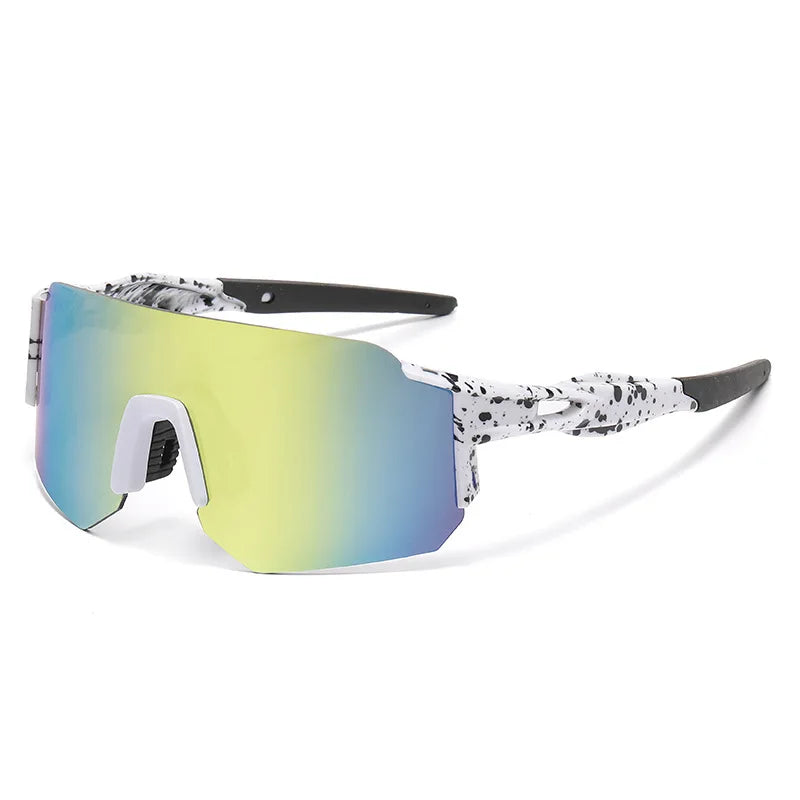Oversized Square Ski Sunglasses – Unisex Large Protective Sports Goggles for Skiing, Riding and Driving