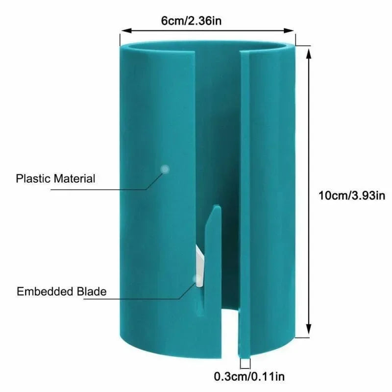 Sliding Wrapping Paper Cutter for Gift Wrap Rolls view 4
