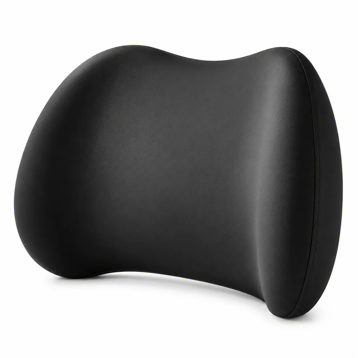 Ergonomic Memory Foam Lumbar Support Pillow - Detachable Washable Cover for Office Chair, Car Seat & Bed