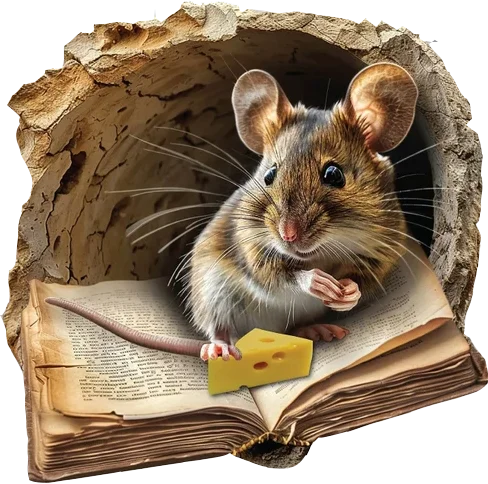 Cute Mouse Hole Wall Decal - Removable Cartoon Mouse Sticker for Living Room & Bedroom Home Decor