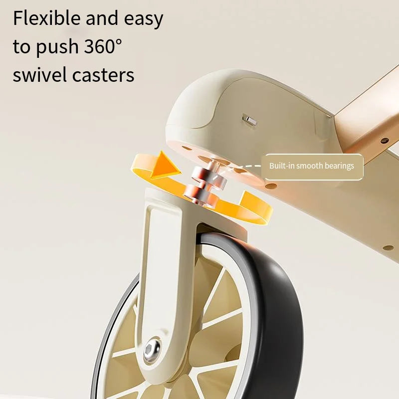 Detachable Pet & Baby Stroller - Portable One-Click Fold, Lightweight Universal Travel Stroller