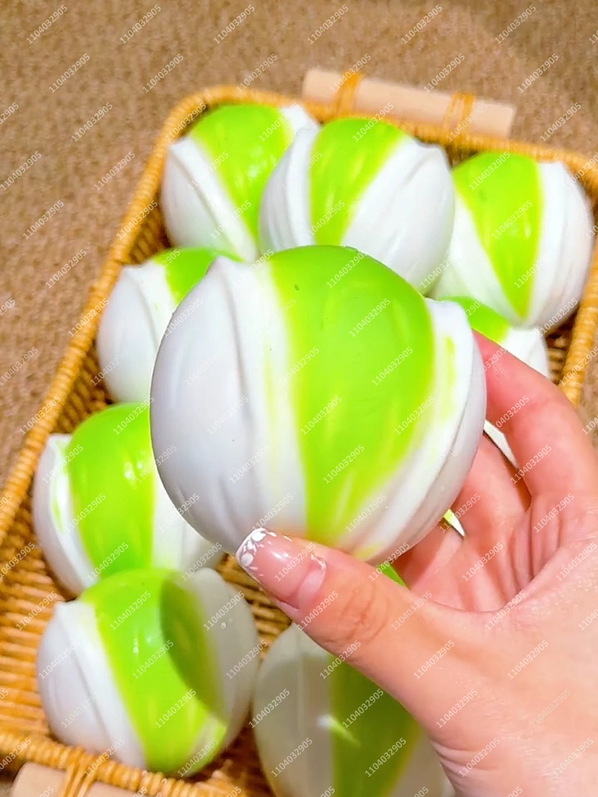 Crunchy Whipped Cream Squishy Stress Ball Moldable ASMR Fidget Toy for Adults