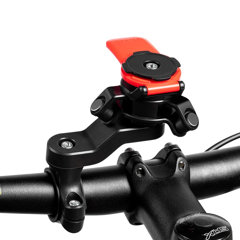 Universal 360° Rotating Motorcycle & Bicycle Phone Holder – Detachable Adjustable Mount for 4.7–7.2 in Phones, Fits 22.2–28.6 mm Handlebars