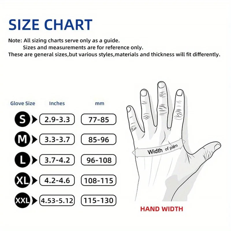 White Nitrile Gloves — 20/50/100 pc Waterproof, Oil-Resistant Gloves for Cleaning, Kitchen, Gardening, Hair Dyeing & Tattoo | Sizes S-XL