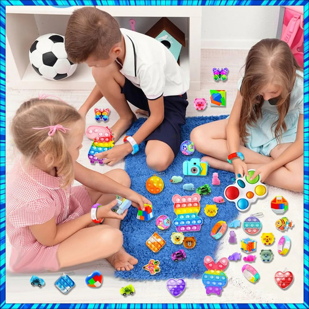 206-Piece Boxed Party Favor Set for Birthday, Wedding, Christmas & Classroom Prizes
