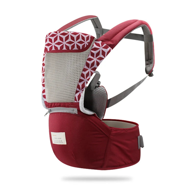 Ergonomic Baby Carrier Hipseat Sling 0-36 Months Front, Back & Side Carry Travel Wrap