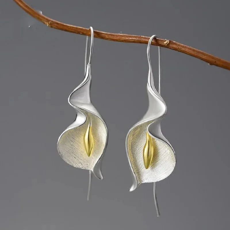 Long Irregular Tassel Drop Earrings for Women – 2-Piece Gold Pearl Fringe Set for Parties & Gifts