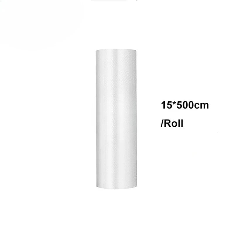 Vacuum Sealer Bags Roll – BPA-Free 4 mil Embossed Food Saver for Sous Vide, Custom-Length Vacuum Pack Bags