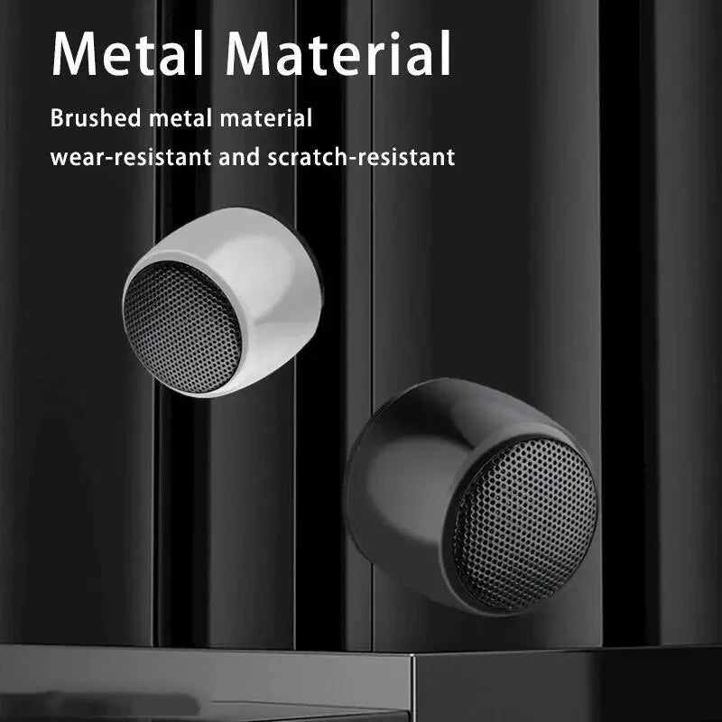 Portable Bluetooth Mini Speaker – Stereo Wireless Speaker with USB Charging, Built-In Microphone & Outdoor Subwoofer for Phone & PC