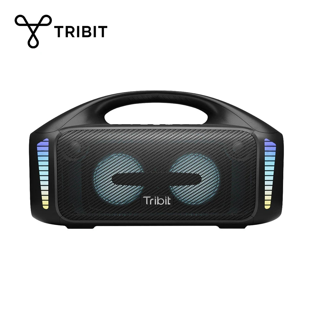 90W Portable Bluetooth Party Speaker IPX7 Waterproof — 30H Playtime, 32 LED Lights, Powerbank & Bluetooth 5.3