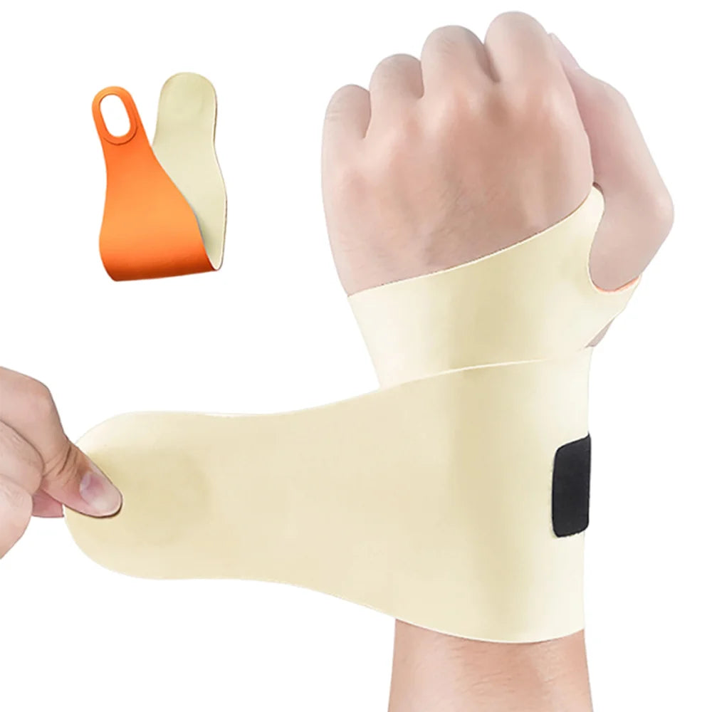 Ultra-Thin Breathable Wrist Support Brace — Adjustable Compression Wrist Guard for Adults
