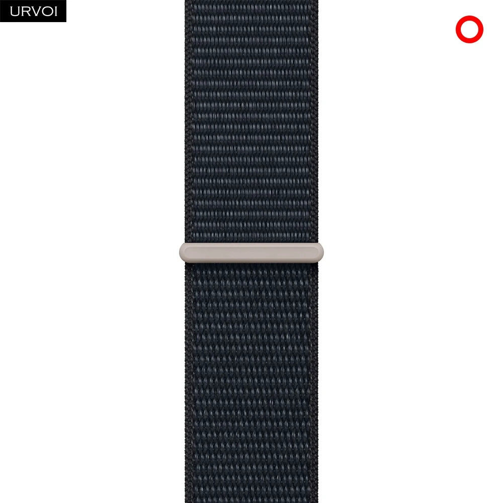 Nylon Sport Loop Band for Apple Watch — Breathable Hook & Loop Fastener — Fits 42/44/45/46/49mm