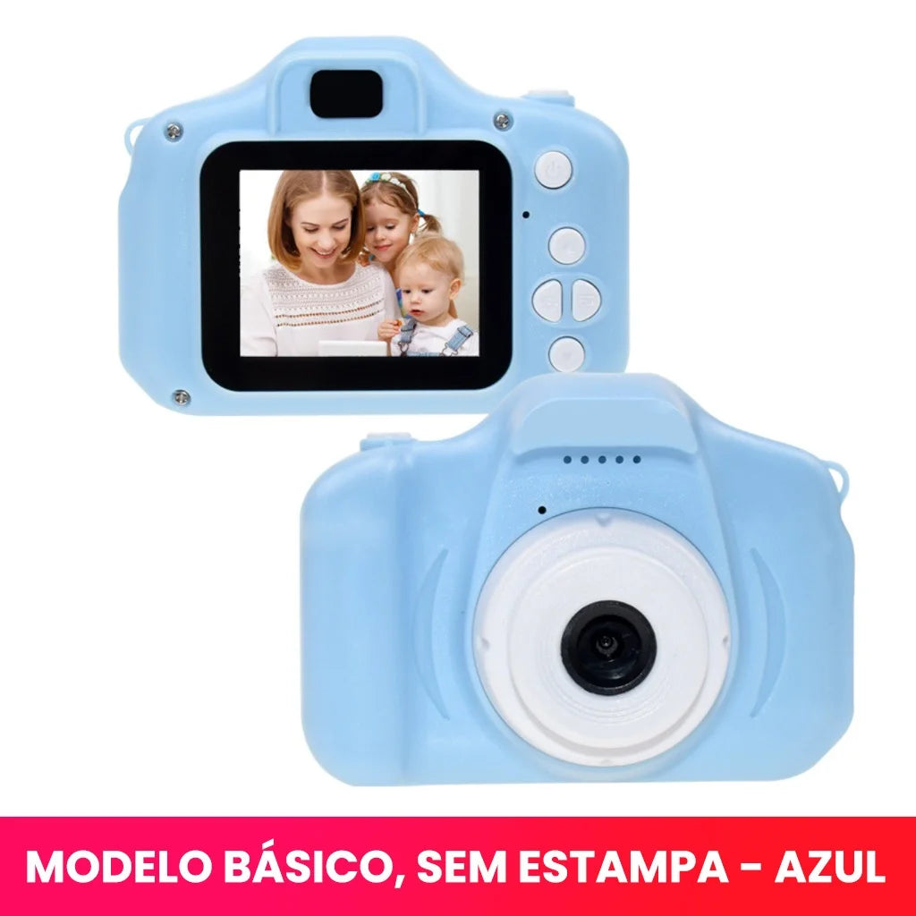 Kids Digital Camera 1080P – Rechargeable Educational Toy Camera with Optical Zoom for Boys & Girls