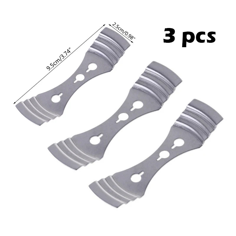 Pure Cotton Candle Wicks 100-Pack with Metal Wick Brackets & Silicone Punch Awl DIY Candle Making Kit