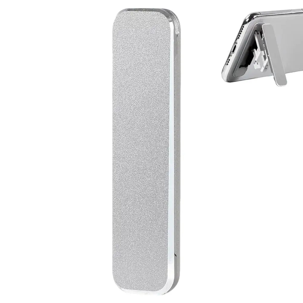 Portable Mini Folding Phone Stand Adjustable Invisible Desktop Mount with Adhesive for Cellphone