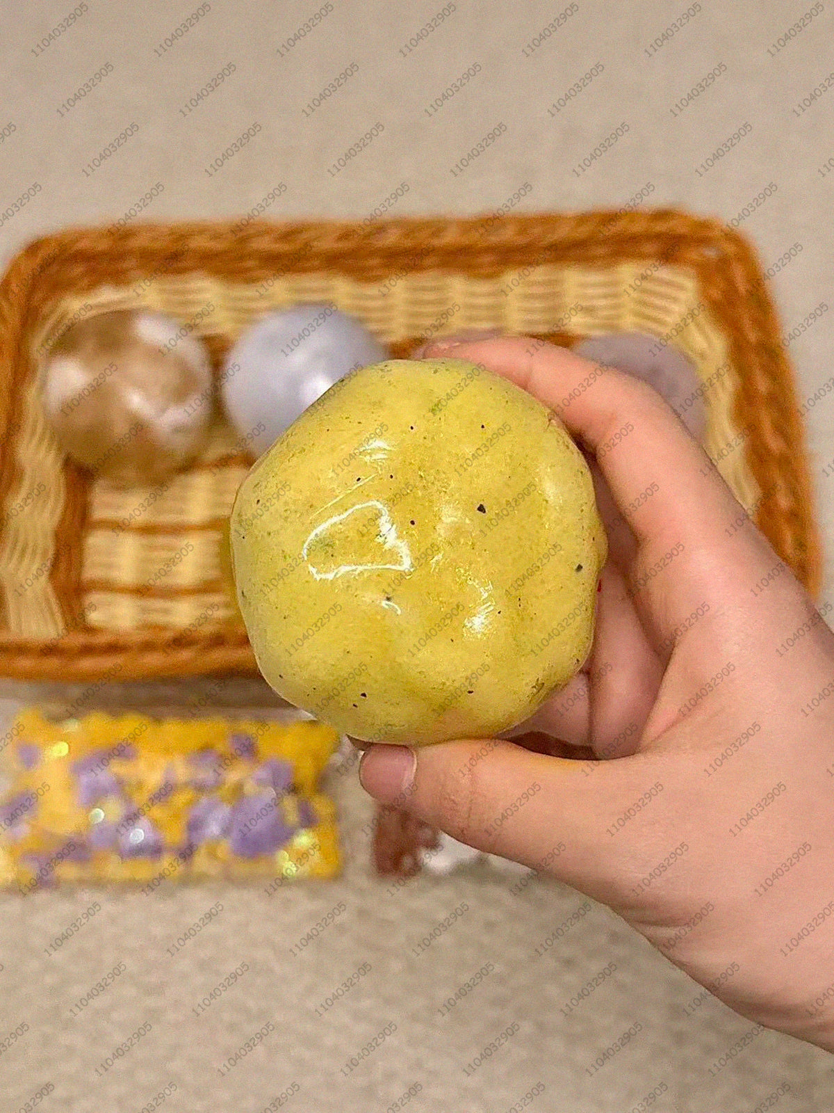 Crunchy Whipped Cream Squishy Stress Ball Moldable ASMR Fidget Toy for Adults