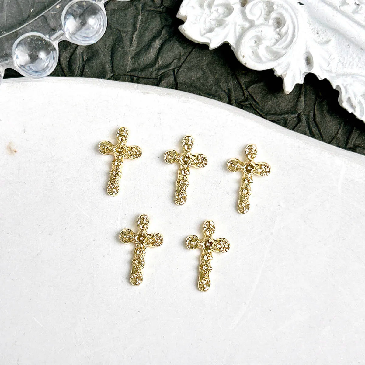 20-Pack 3D Cross Nail Charms for DIY Manicure view 15