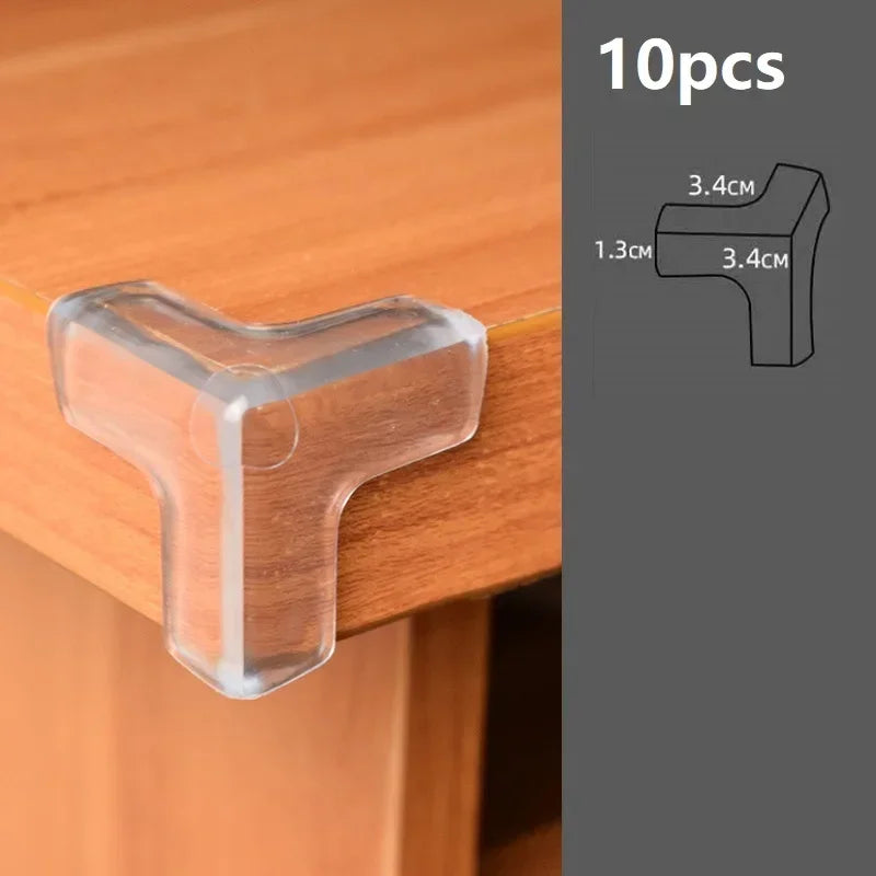 PVC Table Edge & Corner Guards — Baby Childproofing Furniture Protectors