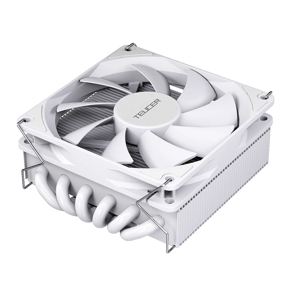 Low-Profile 6-Heatpipe CPU Cooler 45mm Height 150W TDP for AM5 AM4 and Intel LGA1700 1200 ITX Chassis
