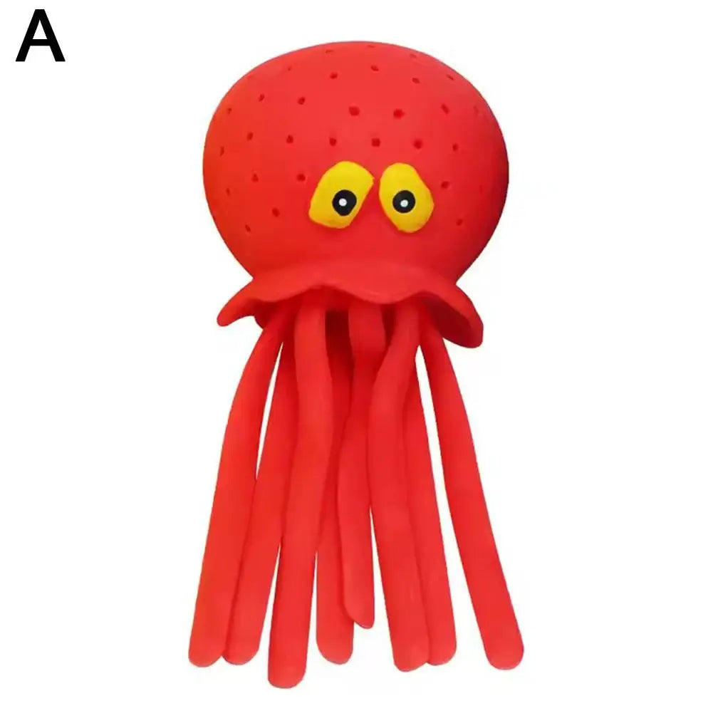 Octopus Bath Squirter Toy for Toddlers – Water Absorbing Sponge Bath Toy for Kids, Available in 1/2/3/5-Pack