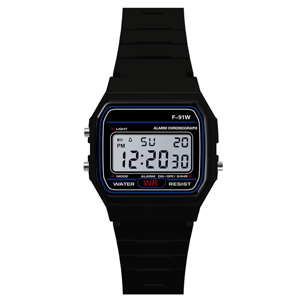 Waterproof LED Digital Military Sport Watch – Analog-Digital Unisex Kids & Women Alarm Wristwatch