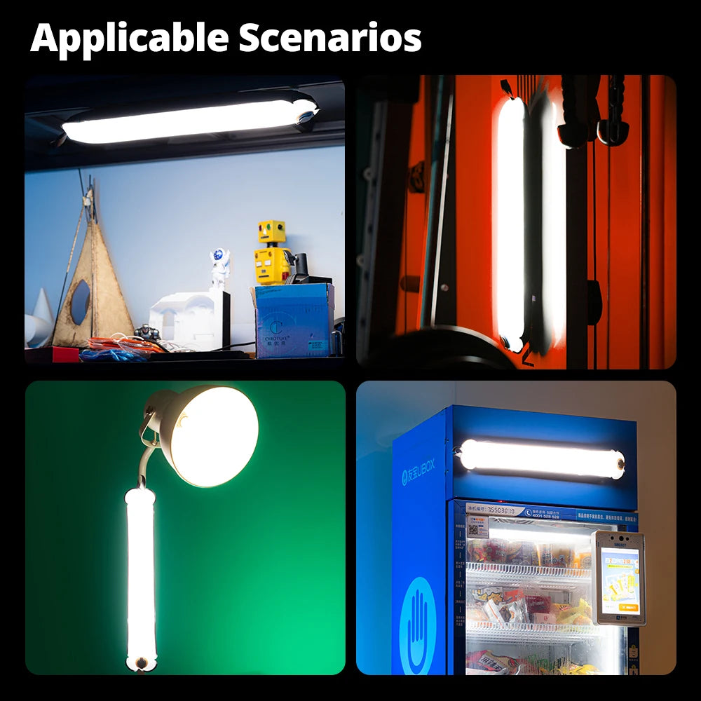 Gold Crow Flexible Inflatable LED Soft Light 2700K-6500K Bi-Color Portable Photography & On-Camera Video Light