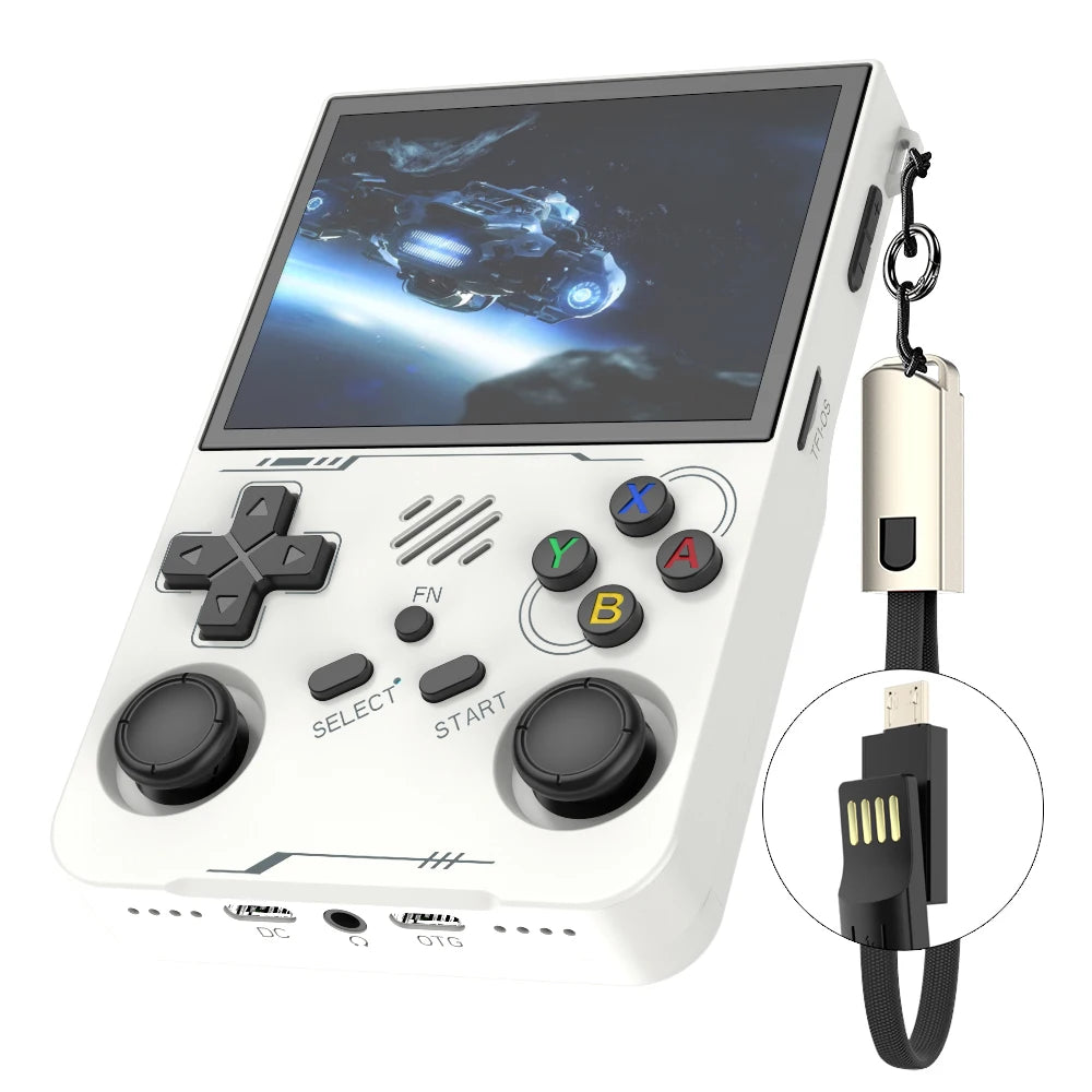 Retro Handheld Game Console 3.5-Inch (8.9 cm) IPS Portable Pocket Video Player Wi-Fi 15,000+ Games ArkOS Kid Gift