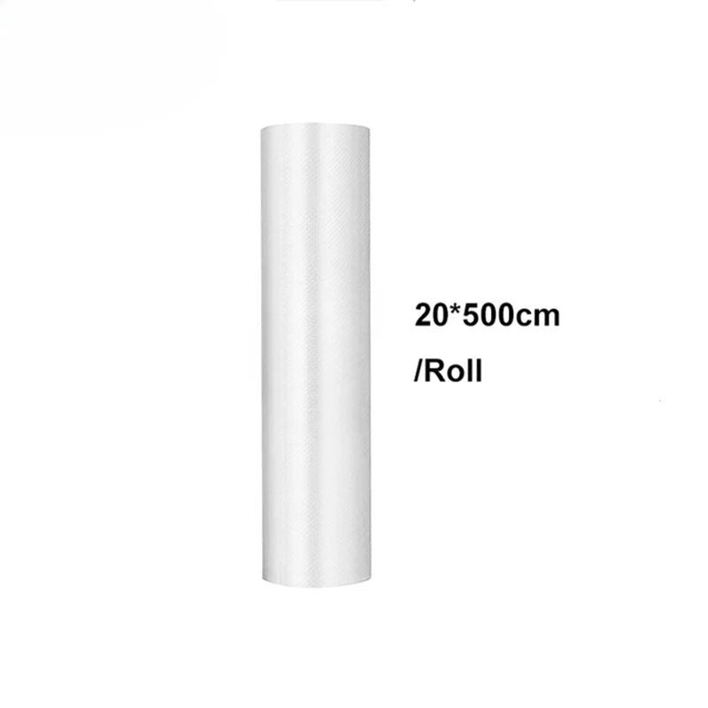Vacuum Sealer Bags Roll – BPA-Free 4 mil Embossed Food Saver for Sous Vide, Custom-Length Vacuum Pack Bags
