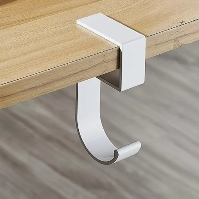 Multi-Functional Table-Side Headphone Hanger and Storage Rack, Universal Metal Headset Holder for Over-Ear & Gaming Headphones