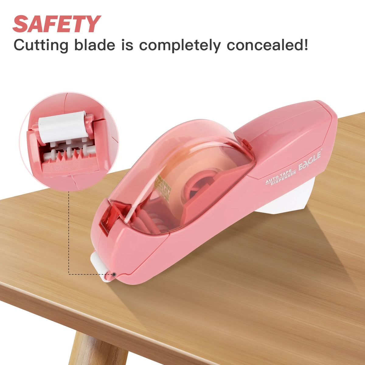 Auto Tape Dispenser with Cutter - 2-Pack view 3