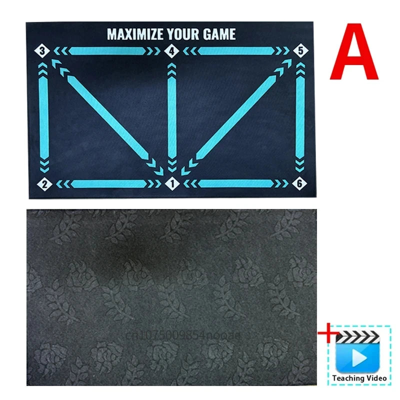 Football Training Mat 90 x 60 cm (35.4 x 23.6 in) Non-Slip Foldable Dribble Practice Mat for Kids & Adults Indoor Outdoor