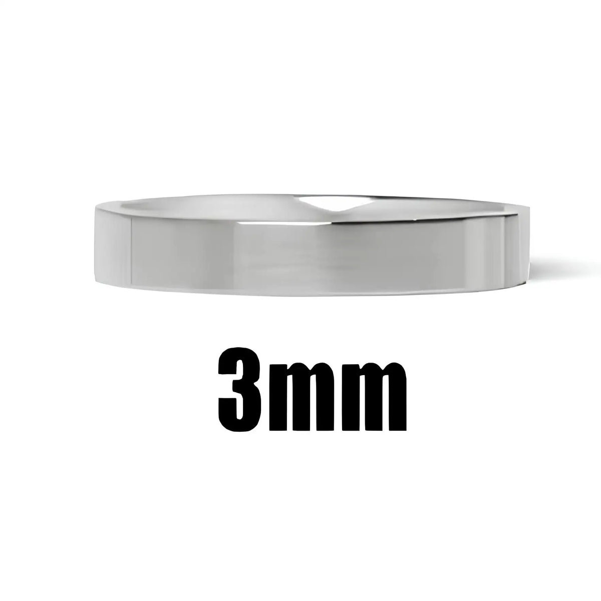 8mm Matte Stainless Steel Unisex Gothic Punk Ring view 10