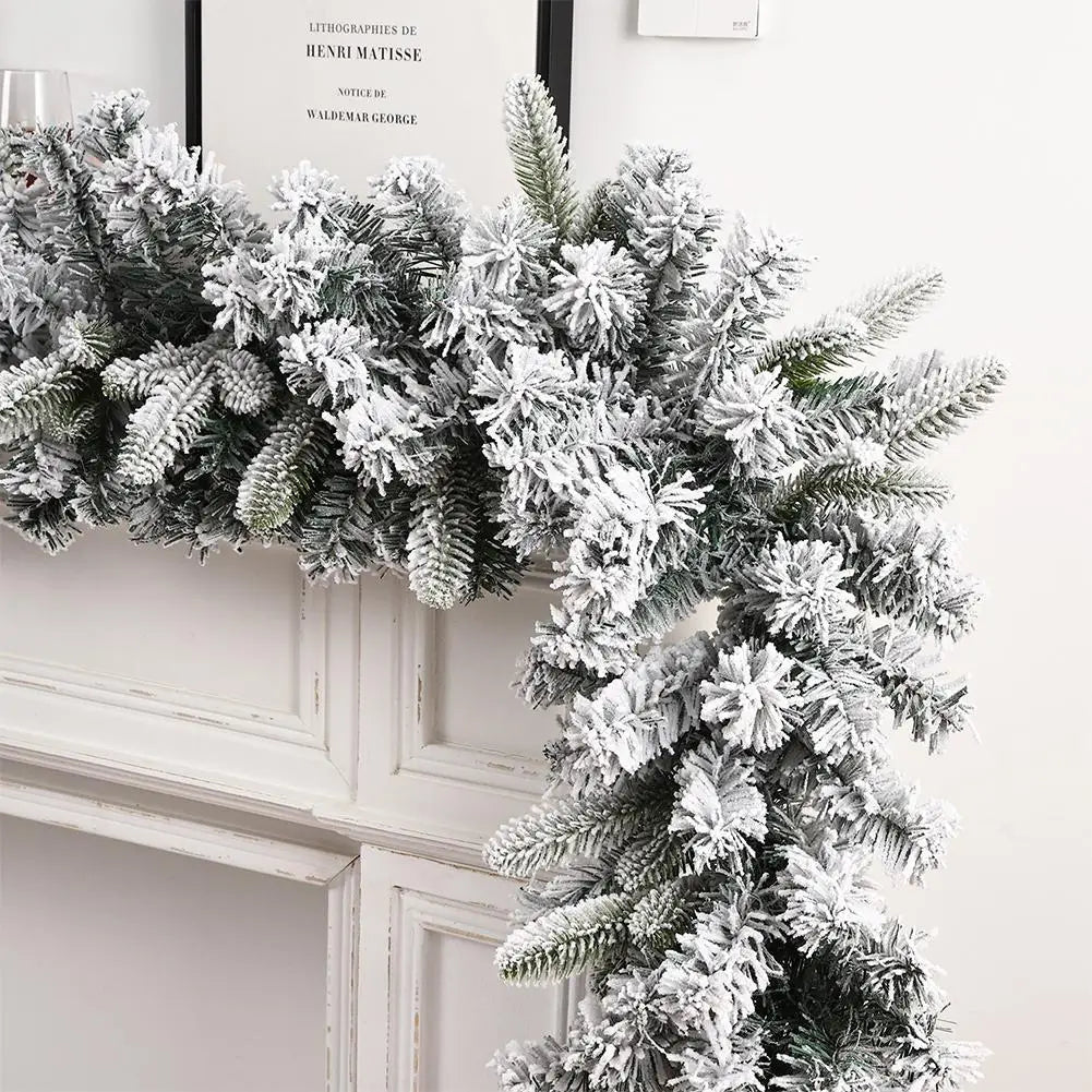 Berry Christmas Garland - Artificial Holiday Garland with Berries for Indoor & Outdoor, 6 ft (1.8 m) or 9 ft (2.7 m)