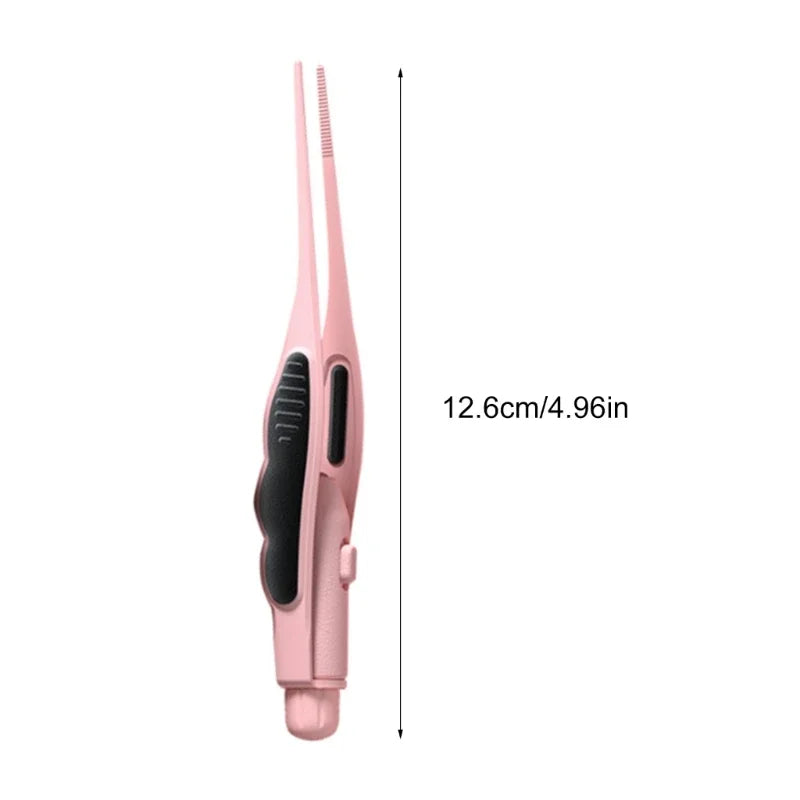 LED Earwax Tweezers – Stainless Steel Ear Cleaner Earpick with Light for Babies, Kids & Adults