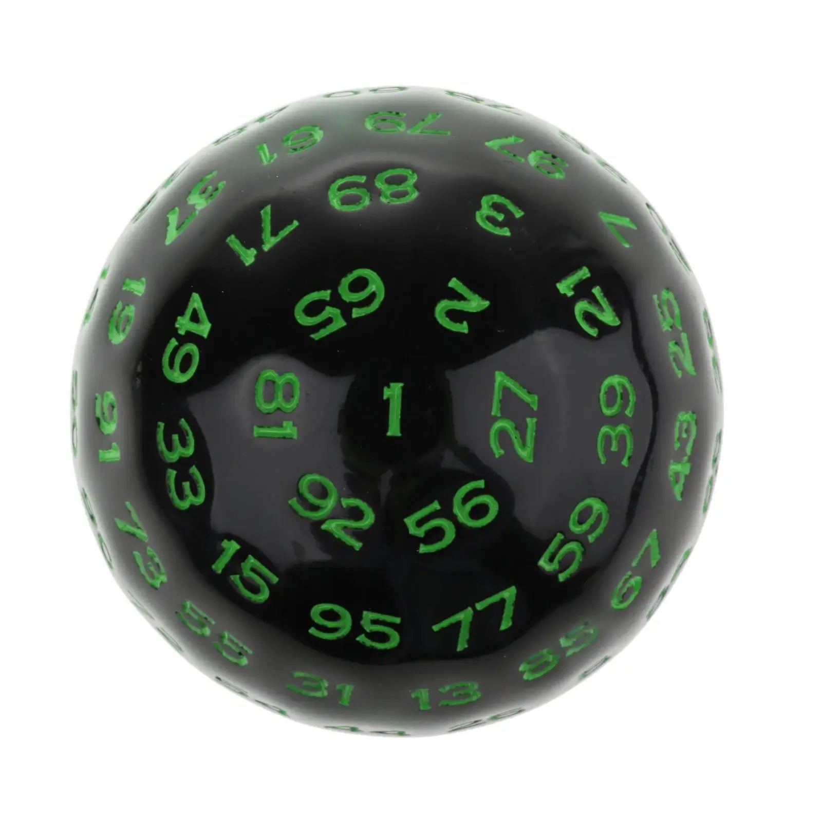 100-Sided D100 Acrylic Dice 48mm / 1.89in Polyhedral RPG Tabletop Game Accessory