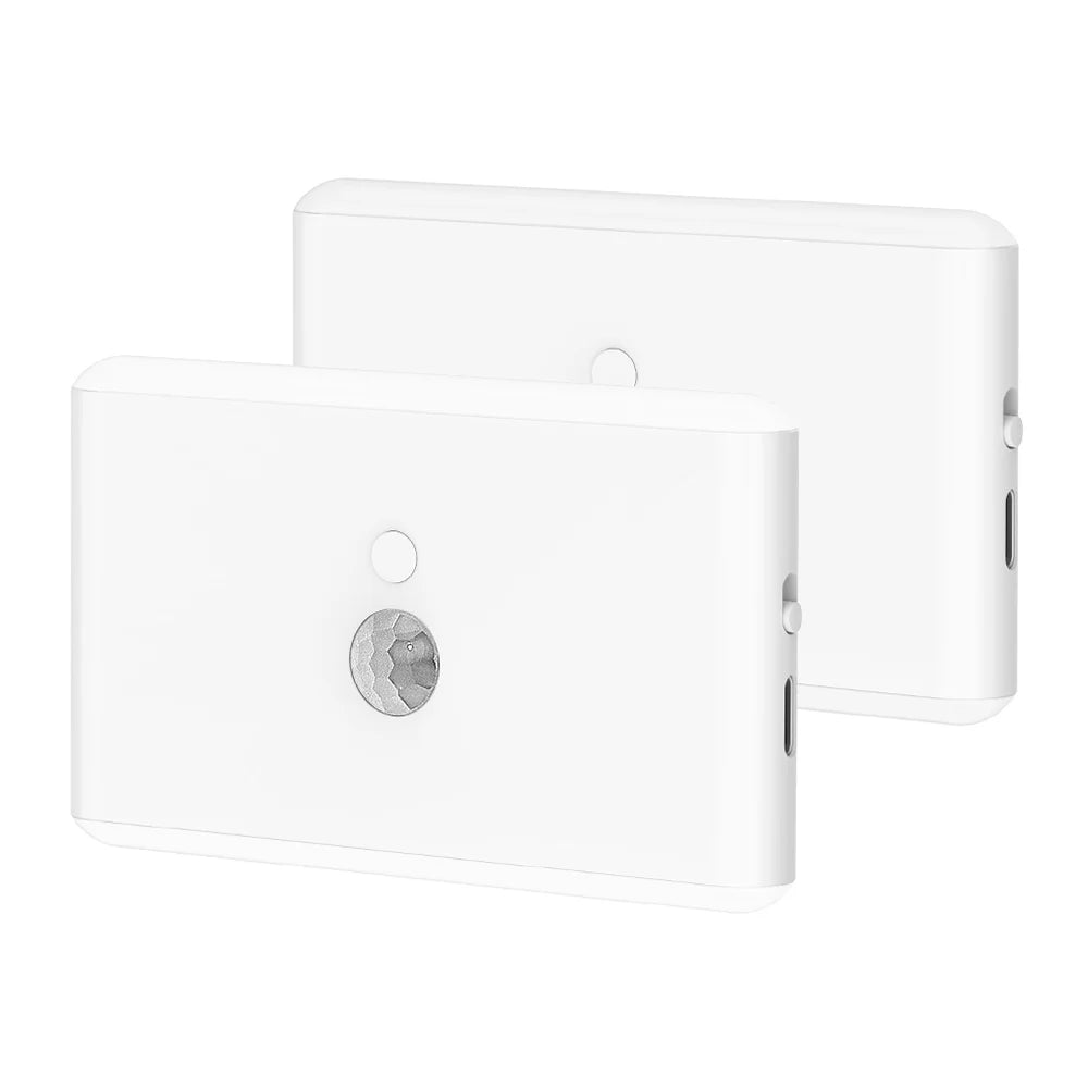 LED Motion Sensor Night Light — 3-Mode Dimmable Rechargeable Wall Lamp for Bedroom, Stairs, Closet & Camping