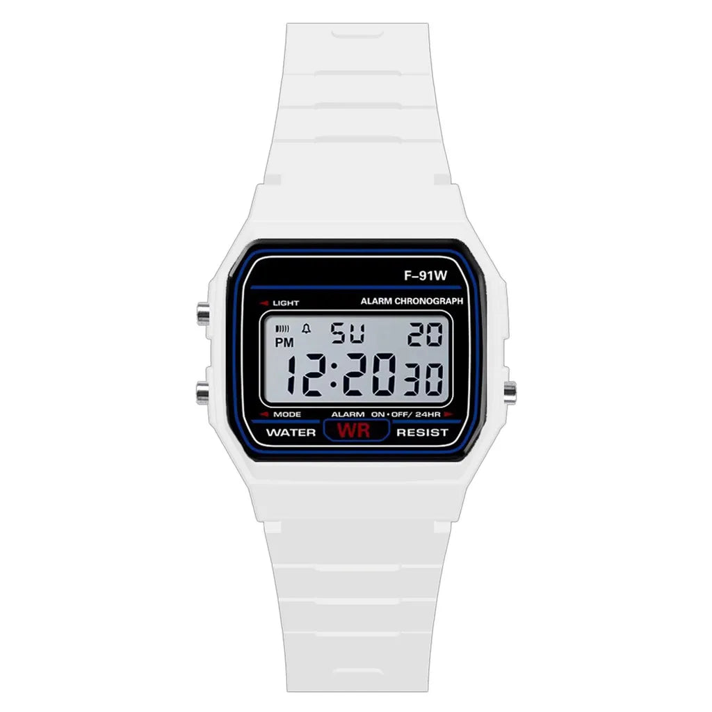 Waterproof LED Digital Military Sport Watch – Analog-Digital Unisex Kids & Women Alarm Wristwatch