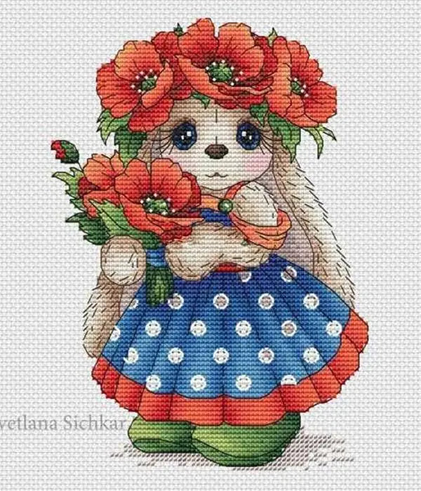 Counted Cross Stitch Kit – Christmas Needlework DIY Decoration